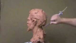 How To Sculpt In Clay  Adam Reeder Sculpts a Head in Less Than 50 Minutes [upl. by Nivle]