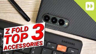 Best accessories for the Samsung Galaxy Z Fold 3 GET THE MOST OUT OF YOUR DEVICE [upl. by Nofets]