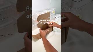 ✨ASMR ✨ order packaging 🩵packageanorderwithme packorderswithme asmr asmrpackaging etsyseller [upl. by Einnek660]