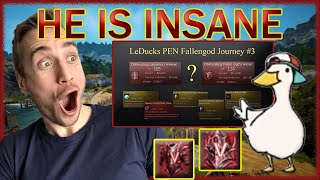 PEN Fallengod Journey by LeDuck BDO  Biceptimus Reacts [upl. by Byran701]