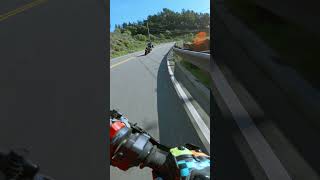 Ducati Streetfighter V2 Following KTM Superbike 🪃 [upl. by Brainard468]