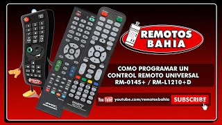 COMO PROGRAMAR UN CONTROL UNIVERSAL RM014S RML1388 RM [upl. by Ricki]