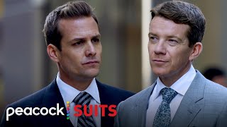 Harvey Specter meets the British version of himself  Suits [upl. by Naitsabas]