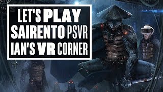 Sairento VR PSVR gameplay  Ians VR Corner Lets Play Sairento PSVR [upl. by Eiroj]