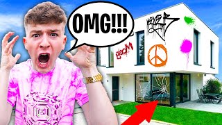 Little Brother PRANKS My House in 7 Ways  Challenge [upl. by Nonnaer]