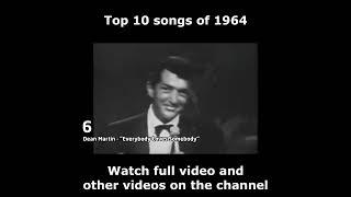 Top 10 songs of 1964 [upl. by Pelaga]