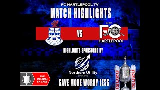 Jarrow vs FC Hartlepool [upl. by Anelaj]