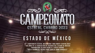 43° CAMPEONATO ESTATAL CHARRO ZONA NORTECENTRO 2023 [upl. by Nosyt]