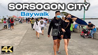 Strolling Around the SORSOGON CITY Pier in Sorsogon Bicol Philippines 4K [upl. by Aivital]