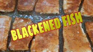 Blackened Fish PollockGrilled Alaskan Pollock Fish Fillet 🐟🐟🐟 [upl. by Niloc131]