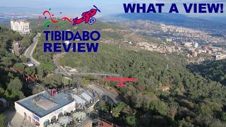 Tibidabo Review Barcelona Hilltop Amusement Park  Best View of Any Amusement Park [upl. by Aubry443]