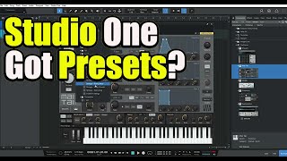 Presonus Studio One 6 Artist Presets Galore [upl. by Hajile]