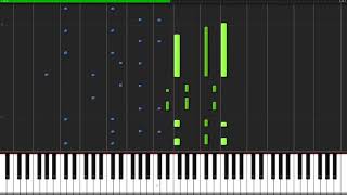 Try Everything Zootopia Piano Tutorial Synthesia AniPiano [upl. by Laup]