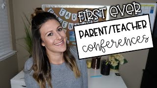 HOW TO SURVIVE PARENT CONFERENCES  First Year Teacher Vlog [upl. by Yelsel]