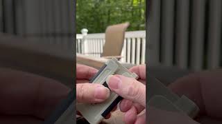 Blade removal on a Hyde razor scraper [upl. by Mackay85]