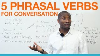 5 conversation phrasal verbs you need to know [upl. by Aiken]