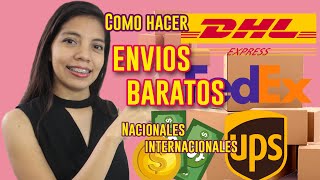 Como hacer envíos baratos Envíos por paquetería Baratos [upl. by Anaet]