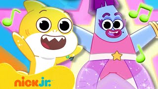 Baby Shark Sings quotIts Starianaquot from Baby Sharks Big Movie w William amp Lance Bass  Nick Jr [upl. by Suqram122]