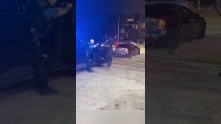 Vehicle takes off during traffic stop in Kansas City Missouri [upl. by Arlin105]