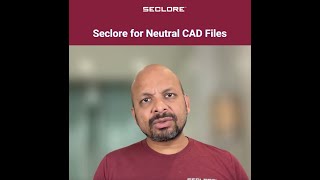 Vishal Gupta Announces Seclore for Neutral CAD Files [upl. by Leban]