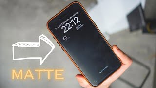 I Tried a Matte Screen Protector  Worth it TAC [upl. by Reube]