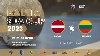 Baltic Sea Cup 2023 Latvia  Lithuania  DEC 29 [upl. by Aikimat352]