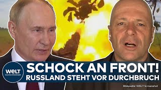 PUTINS KRIEG SchockMoment an Front Russland steht vor Durchbruch im Donbass in der Ukraine [upl. by Cooe]