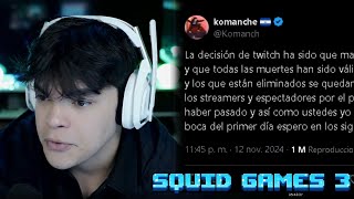 TWITCH NO REINICIARA LOS SQUID CRAFT GAMES 3 squidcraftgames3 [upl. by Hodgson]