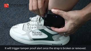 TR40Smart Wear Tamper Ankle 4G Position GPS Monitor Electronic Bracelet [upl. by Nylrats]