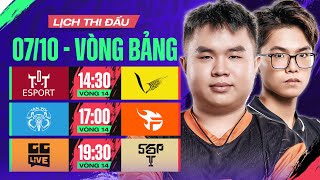 TDT vs VGM l TV vs FL l GGL vs SGP l ĐTDV Mùa Đông 2023  Vòng Bảng  0710 [upl. by Kciregor]