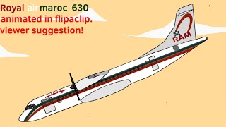 Royal air maroc Air 630 ATR crash StanilandAviationandOSC [upl. by Dollar247]