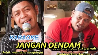 KARAOKE JANGAN DENDAM VERSI LIVE CLIP JIMON DIYAN DVS [upl. by Junji]