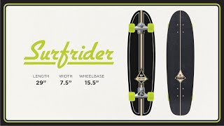 SURFRIDER  Carver Skateboards [upl. by Narba]