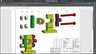 THE CROSSHEAD ASSEMBLY lắp ráp bằng inventor [upl. by Sadnak]