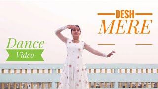 DESH MERE  Dance Cover With Tutoriallink in Description Pallavi Priya Arijit singh  Bhuj [upl. by Lucie]