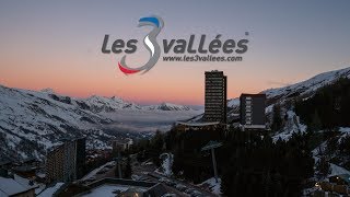 Skiing in Les 3 Vallées France  2019  Les menuires  Merbel  Courchevel  Val Thorens [upl. by Prescott]