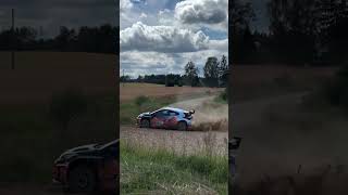 Yaris rally2 Ready for WRC TET Rally Latvia 2024 [upl. by Hamfurd821]