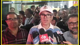 Virat Kohli amp Ravi Shastri Are My Favorite Cricketers Omar Abdullah Enjoyed Todays LLC Match [upl. by Ahsinev]