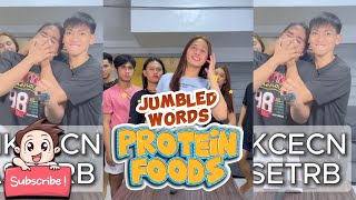 GUESS THE PROTEIN FOODS JUMBLED WORDS [upl. by Aninaj]