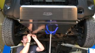 Montage dun blindage avant 6mm pour DACIA DUSTER [upl. by Sherline]