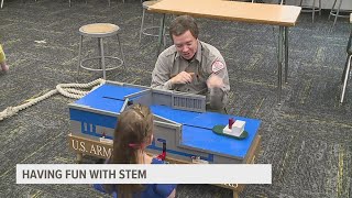 Bettendorf School District hosts 15th annual STEM Expo [upl. by Goddord]