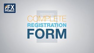 FXPRIMUS  Completing the REGISTRATION FORM [upl. by Erreipnaej915]