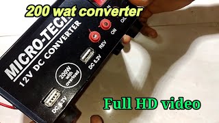 How to make micro tech 12 volt DC converter [upl. by Ycat]