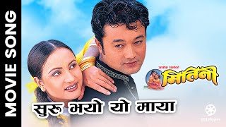 Suru Bhayo Yo Maya  Nepali Movie MITINI Song  Uttam Pradhan Bipana Thapa  Ram Krishna Reema [upl. by Ennairrac]