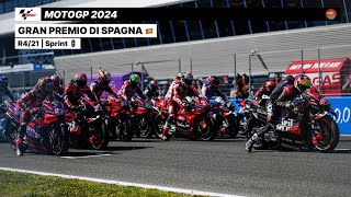 🏍️ MotoGP  LIVE Sprint GP Spagna 🇪🇸 [upl. by Cirda914]