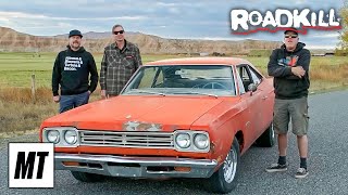 Putting a 426 Hemi in a Junkyard 1969 Plymouth Belvedere  Roadkill [upl. by Lowrance]