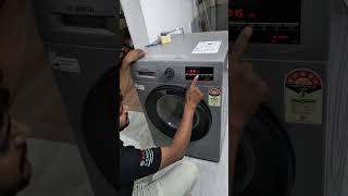 Bosch Washing Machine ⚡ Demonstrate Bosch Front Load Washing Machine⚡ [upl. by Eastlake282]