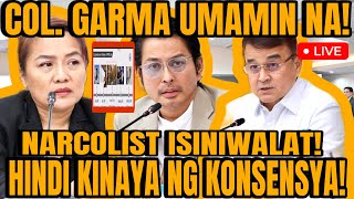 COL ROYINA GARMA UMAMIN NA HINDI NA KINAYA NG KONSENSYA UGNAYAN KAY DIGONG NILINAW [upl. by Neeloc865]