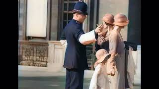 Beautiful London in 1933 in color AI enhanced amp colorized [upl. by Lodge]