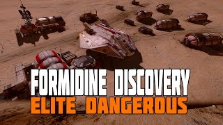 Elite Dangerous  Formidine Rift Mysterious Settlement Discovered [upl. by Rekab234]